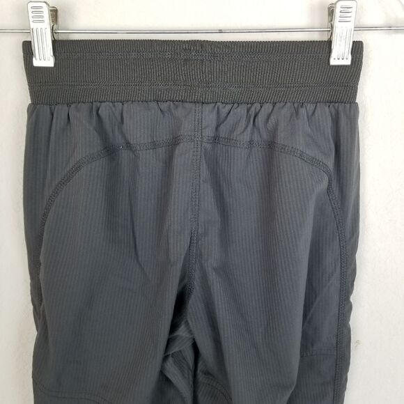 Champion Elastic Waist Gray Ruche Leg Pants Size M - Picture 6 of 9